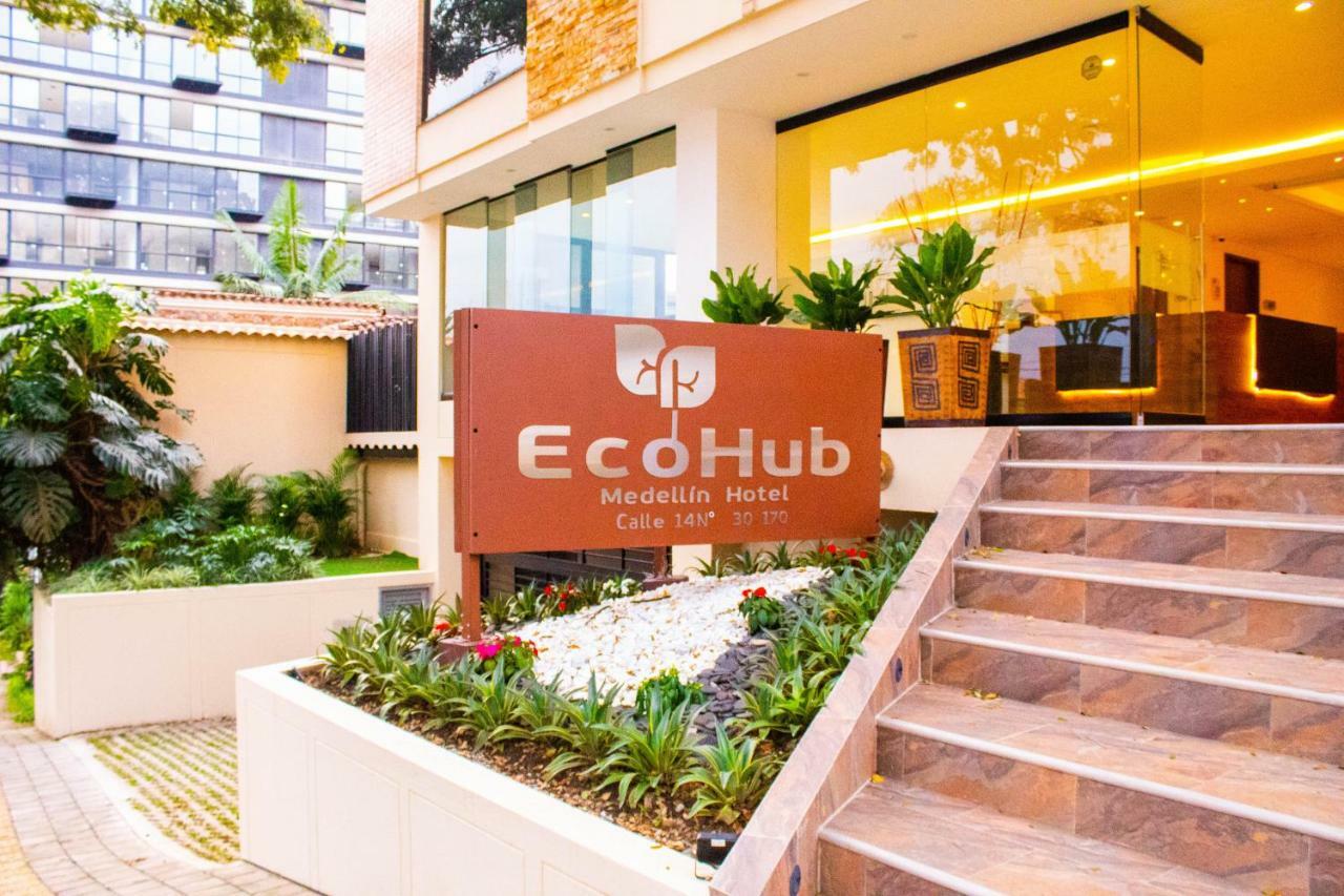 EcoHub Hotel Medellín Exterior foto